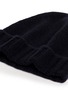 Detail View - Click To Enlarge - INCOTEX - Cashmere rib knit beanie