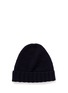 Main View - Click To Enlarge - INCOTEX - Cashmere rib knit beanie