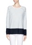 Main View - Click To Enlarge - VINCE - Colour block stripe cotton sweater