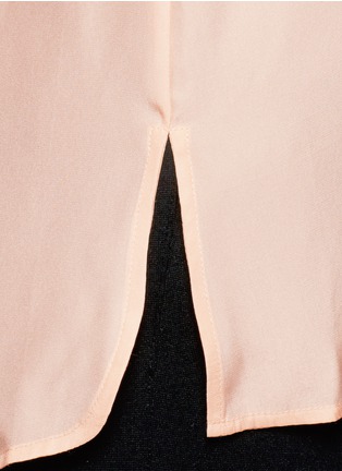 Detail View - Click To Enlarge - VINCE - Scoop neck silk tank top