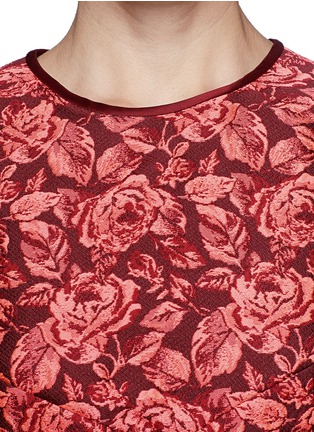 Detail View - Click To Enlarge - ERDEM - 'Aubrey' floral jacquard dress