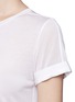 Detail View - Click To Enlarge - VINCE - Silk crew-neck tee
