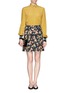 Figure View - Click To Enlarge - ERDEM - 'Calista' garden floral skirt