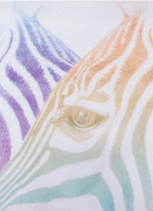 Detail View - Click To Enlarge - WILDFOX COUTURE - Rainbow zebra reve string bottom