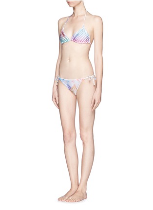 Figure View - Click To Enlarge - WILDFOX COUTURE - Rainbow zebra reve string bottom