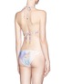 Back View - Click To Enlarge - WILDFOX COUTURE - Rainbow zebra reve string top