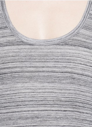 Detail View - Click To Enlarge - VINCE - Stripe racer back tank top