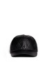 Main View - Click To Enlarge - NEIL BARRETT - Diamond quilted leather baseball cap