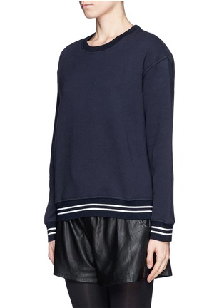 Front View - Click To Enlarge - SANDRO - Stripe sweatshirt