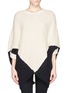 Main View - Click To Enlarge - MAJE - 'Kassiope' bicolour poncho sweater