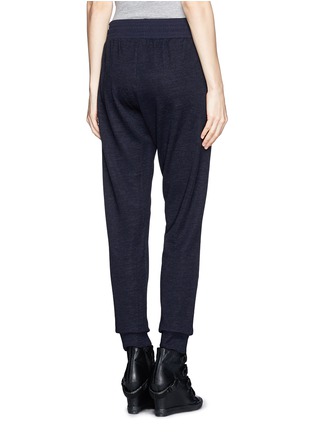 Back View - Click To Enlarge - SANDRO - Wool sweatpants