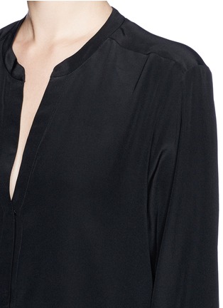Detail View - Click To Enlarge - SANDRO - Silk crepe de Chine blouse