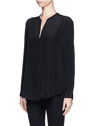 Front View - Click To Enlarge - SANDRO - Silk crepe de Chine blouse