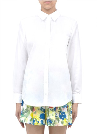 Main View - Click To Enlarge - EQUIPMENT - Cotton boyfriend shirt