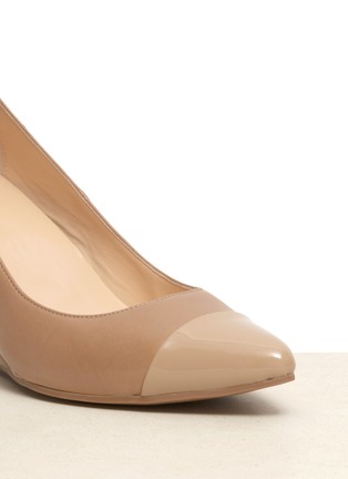 Detail View - Click To Enlarge - COLE HAAN - Rainproof wedge pumps