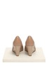 Back View - Click To Enlarge - COLE HAAN - Rainproof wedge pumps