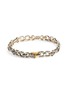 Figure View - Click To Enlarge - TUKKA - Diamond 14k gold link chain bracelet