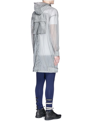 Back View - Click To Enlarge - MERRILL AND FORBES - Sheer ripstop hooded parka