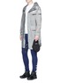 Figure View - Click To Enlarge - MERRILL AND FORBES - Sheer ripstop hooded parka