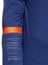  - MERRILL AND FORBES - Colourblock print detachable sleeve cyclist jacket