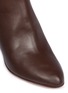 Detail View - Click To Enlarge - GRAY MATTERS - 'Monika' rust effect concrete heel leather boots