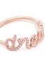 Detail View - Click To Enlarge - THEA JEWELRY - 'Dream' cubic zirconia 18k pink gold plated ring
