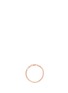 Figure View - Click To Enlarge - THEA JEWELRY - 'Love' 18k pink gold plated ring