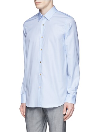 Front View - Click To Enlarge - PAUL SMITH - Cotton twill shirt
