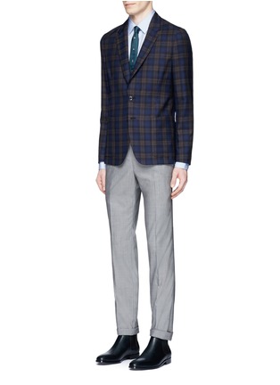 Figure View - Click To Enlarge - PAUL SMITH - Cotton twill shirt