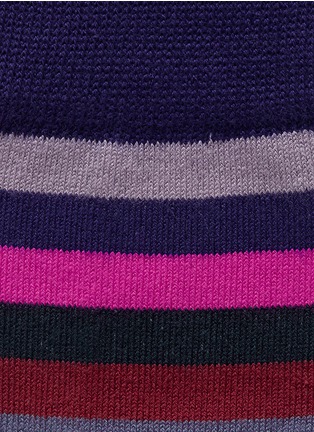 Detail View - Click To Enlarge - PAUL SMITH - 'Thol Stripe' socks