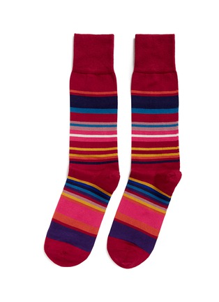 Main View - Click To Enlarge - PAUL SMITH - 'Spag Stripe' socks