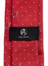 Detail View - Click To Enlarge - PAUL SMITH - Polka dot bicycle embroidered silk tie
