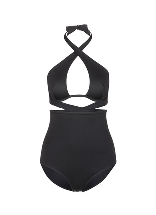 Main View - Click To Enlarge - 73318 - Convertible wraparound one-piece swimsuit