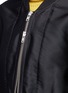Detail View - Click To Enlarge - 3.1 PHILLIP LIM - Shirt underlay duchesse satin bomber jacket