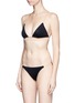 Figure View - Click To Enlarge - SOLID & STRIPED - 'The Morgan' colourblock bikini bottoms