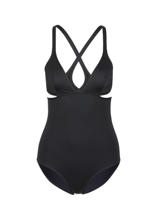 Main View - Click To Enlarge - 73318 - Twist back one-piece swimsuit
