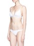 Figure View - Click To Enlarge - VITAMIN A - 'Samba' ruched bikini bottoms