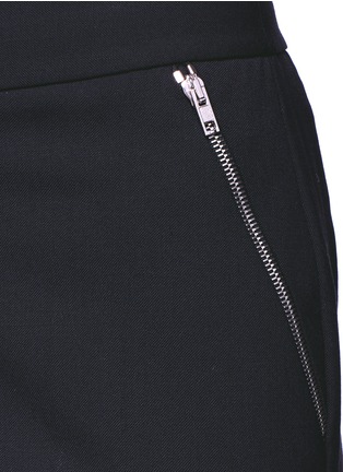Detail View - Click To Enlarge - ALEXANDER WANG - Side zip cropped tailored pants