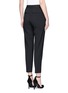 Back View - Click To Enlarge - ALEXANDER WANG - Side zip cropped tailored pants
