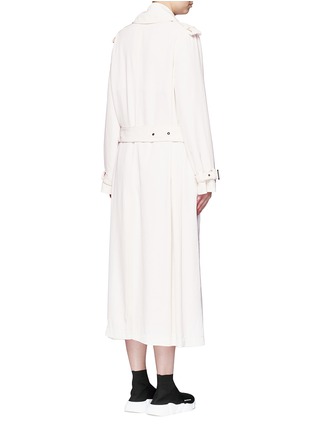 Back View - Click To Enlarge - ACNE STUDIOS - 'Lucie' double breasted twill long trench coat
