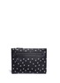 Main View - Click To Enlarge - LANVIN - 'Pool Spider' print medium leather zip pouch
