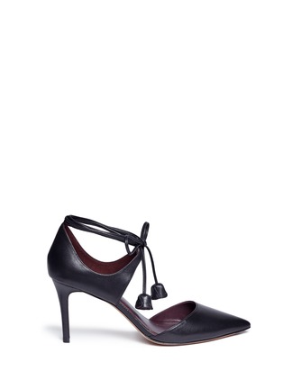 Main View - Click To Enlarge - COACH - 'Shae' leather lace-up d'Orsay pumps