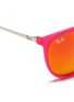 Detail View - Click To Enlarge - RAY-BAN - Izzy' rubberised nylon mirror kids sunglasses
