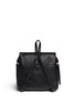 Back View - Click To Enlarge - KARA - Pebbled leather backpack