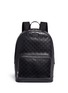 Main View - Click To Enlarge - GUCCI - Debossed logo leather backpack