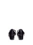 Back View - Click To Enlarge - GUCCI - Kiltie fringe leather loafer pumps
