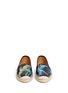 Front View - Click To Enlarge - GUCCI - 'Shanghai Tropical' floral print leather espadrilles