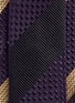 Detail View - Click To Enlarge - DRIES VAN NOTEN - Regimental stripe silk tie