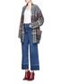 Figure View - Click To Enlarge - RACHEL COMEY - 'Legion' raw edge cuff wide leg jeans