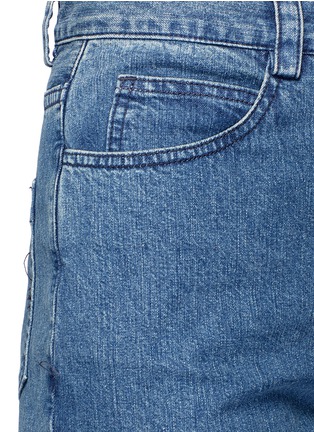 Detail View - Click To Enlarge - RACHEL COMEY - 'Legion' raw edge cuff slim leg jeans